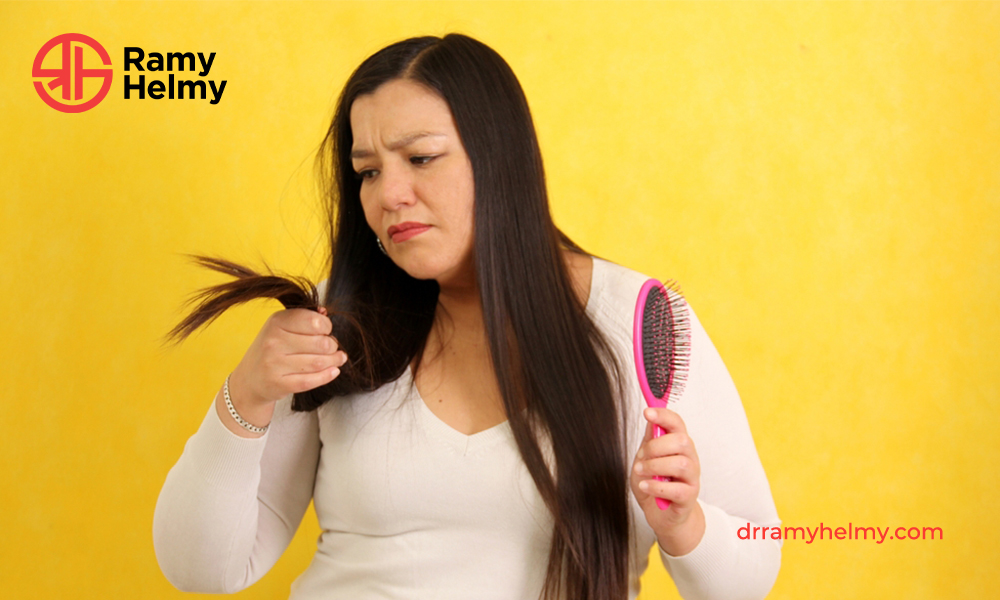 مشاكل البشرة والشعر بعد التكميم